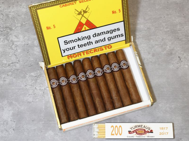 Những thông tin chung về xì gà Montecristo No.5